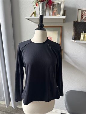 Nike Run Women's Long-Sleeve Black Performance Top